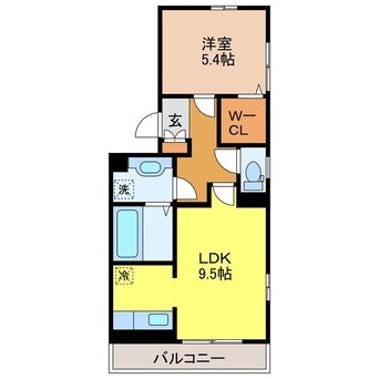 間取図 カーサデルソル