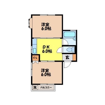 間取図 ベルメゾン
