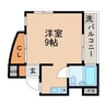 サンアイコーポ城山 1Rの間取り