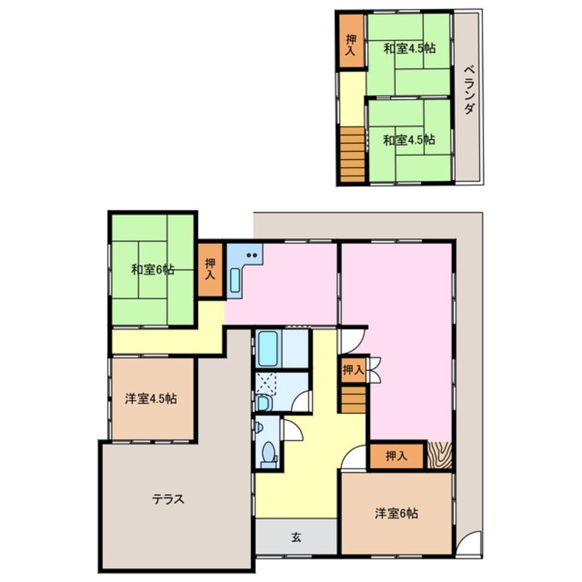 間取図 桔梗が丘5番町Ｒ様戸建