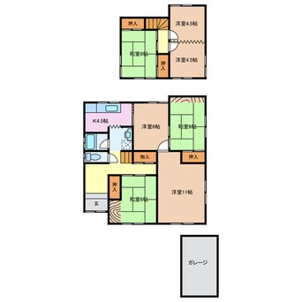 間取図 つつじが丘北5番町N様邸