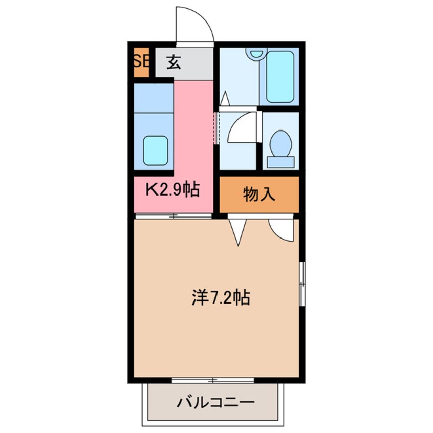 間取図 ディアス鴻之台