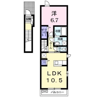 間取図 プレイスメゾンⅠ