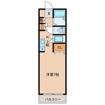 間取図 クリサンテーム21