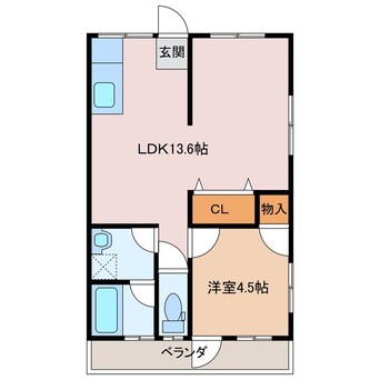 間取図 ハイツ青山