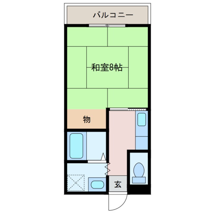 間取図 フレンドリー幌馬車