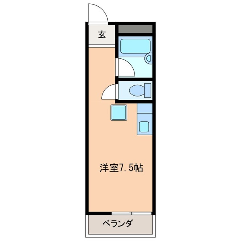 間取図 東駅前ビル