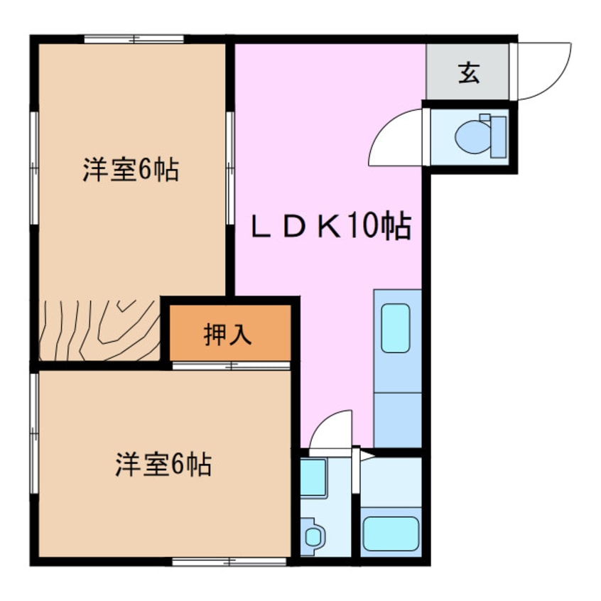 間取図 グレイス鴻之台