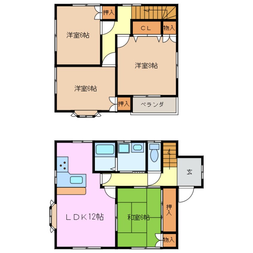 間取図 新田Ｍ様戸建