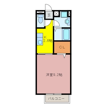 間取図 グランハイツ栄町