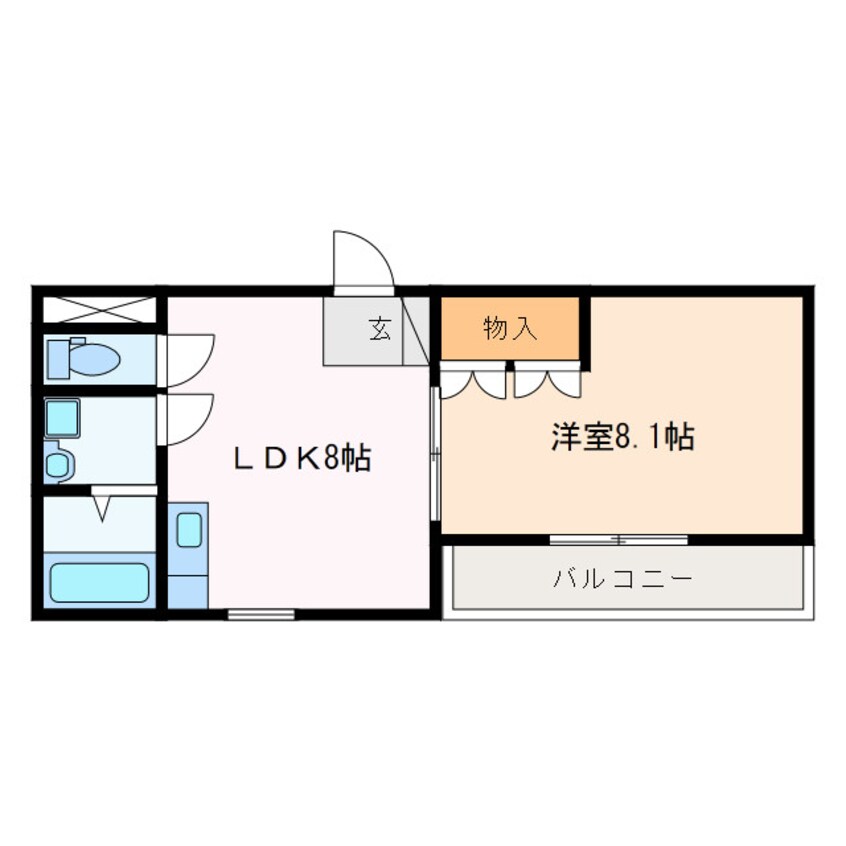 間取図 リベルテ