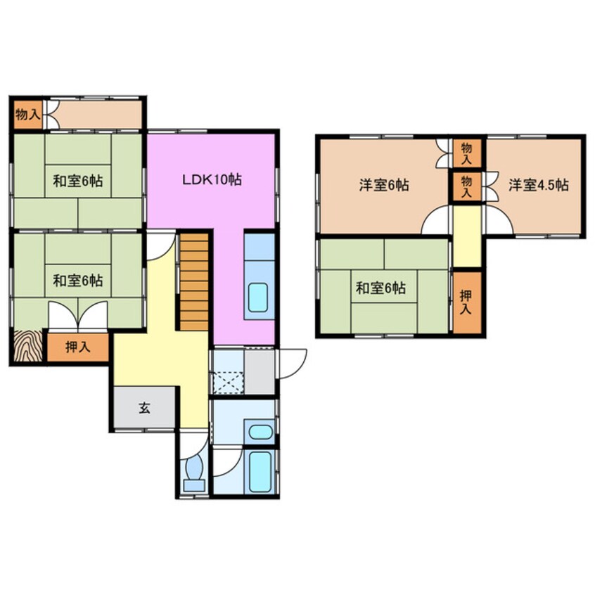 間取図 つつじが丘N様戸建