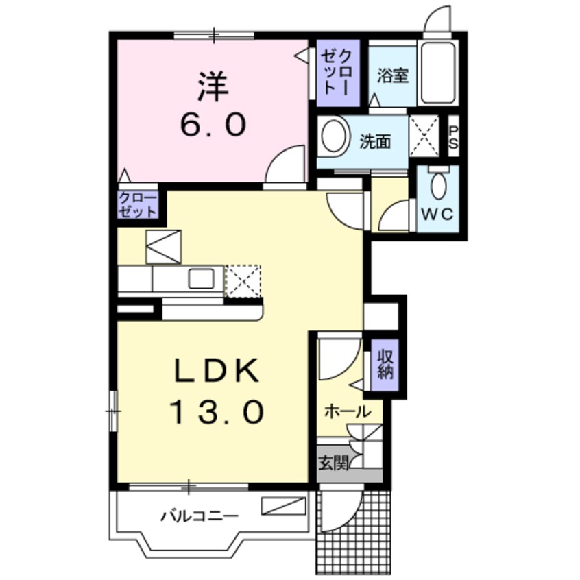 間取図 グランシエル・コウⅠ