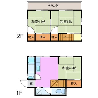 間取図 メゾン桔梗