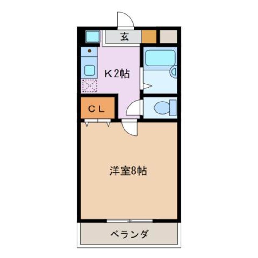 間取図 グリーンコーポ東町