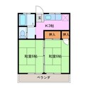 第二山和荘の間取図