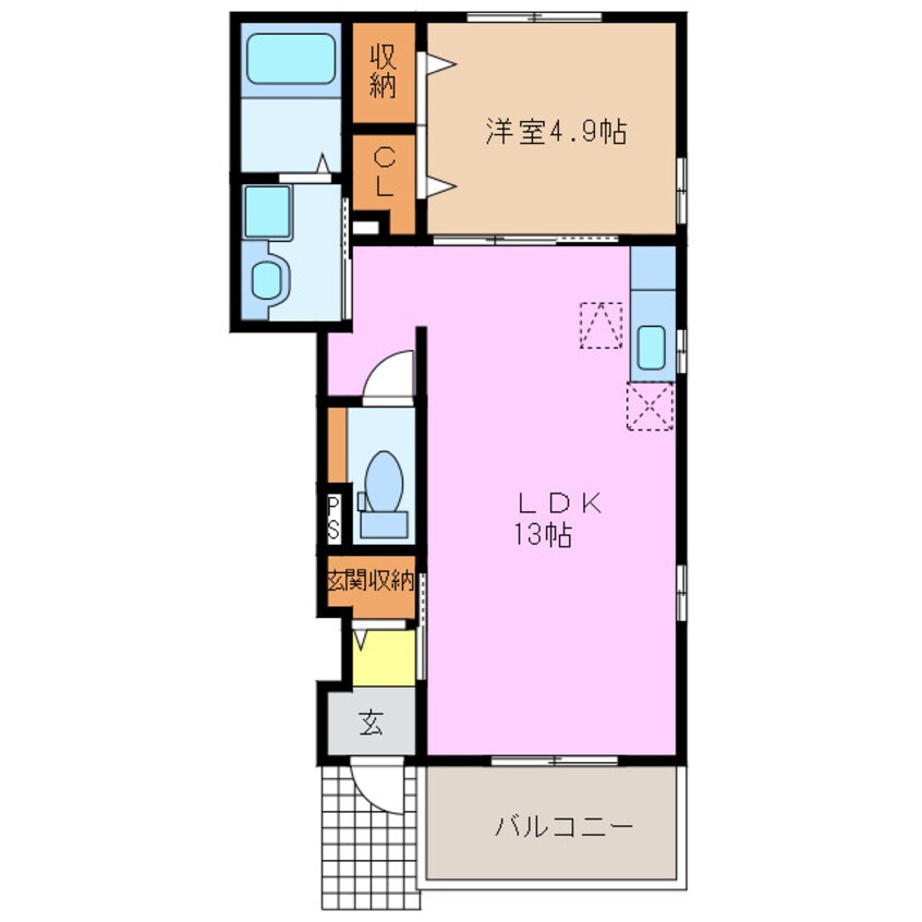 間取図 ネオ・フレスクーラ