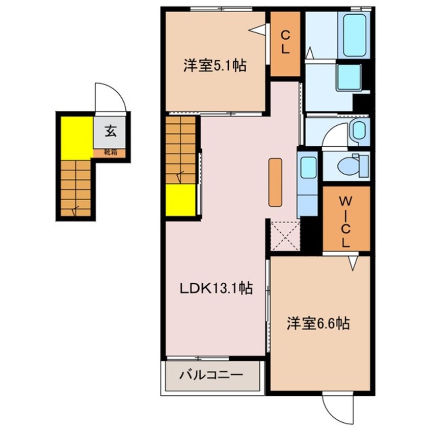 間取図 サニーハウスⅡ希央台