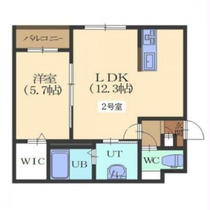 間取図 Kona【コナ】