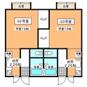 ルシール陣川の間取図