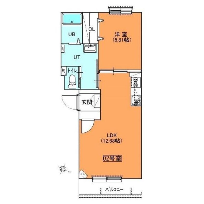間取図 ヌーヴォー昭和