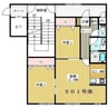 NEXTⅢ 2LDKの間取り