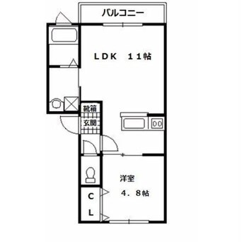 間取図 ラピスコート港