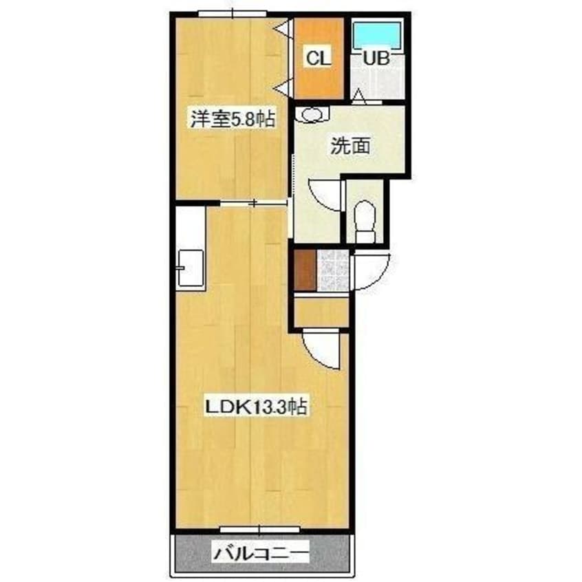 間取図 ル・シャルールレジェ
