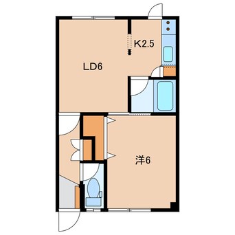 間取図 コーポ司