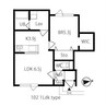 OKAWA TERRACE 1LDKの間取り