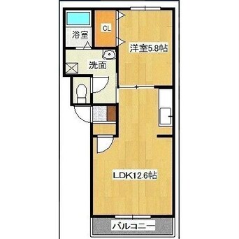 間取図 ヴァンクレールⅡ