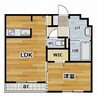 NEW PIAZZA 1LDKの間取り
