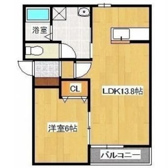 間取図 セゾンクレールⅢ