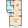 アストラル 1LDKの間取り