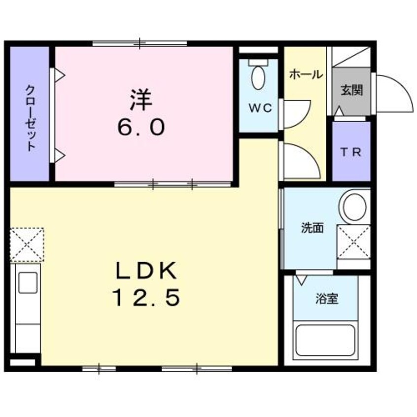 間取図 パシフィックヒルズ函館