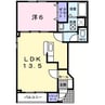 ハーモニー 1LDKの間取り