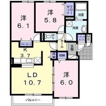 間取図 ファーストレジデンス