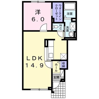 間取図 メゾンKT10号館