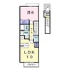 ミニョンSK-1 1LDKの間取り