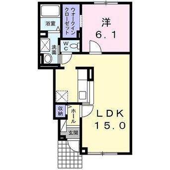 間取図 ジュネス高丘