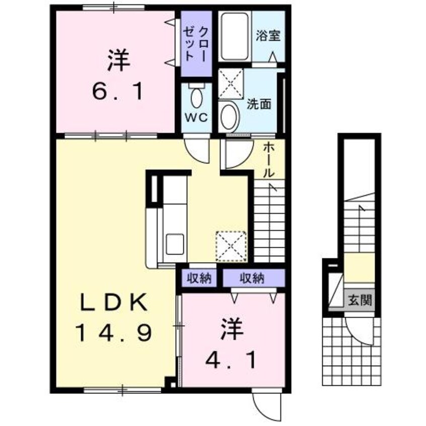 間取図 トルテ