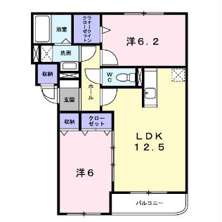 間取り図 アバンツァート追分Ⅲ