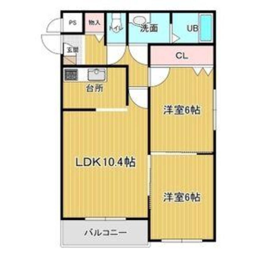 間取図 ミユ港町