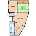 藤マンションの間取図