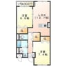 Villa Yayoi～ヴィラヤヨイ～ 2LDKの間取り