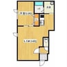 Casa Bonita 1LDKの間取り