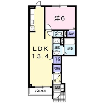 間取図 グラースアンポタジェⅠ