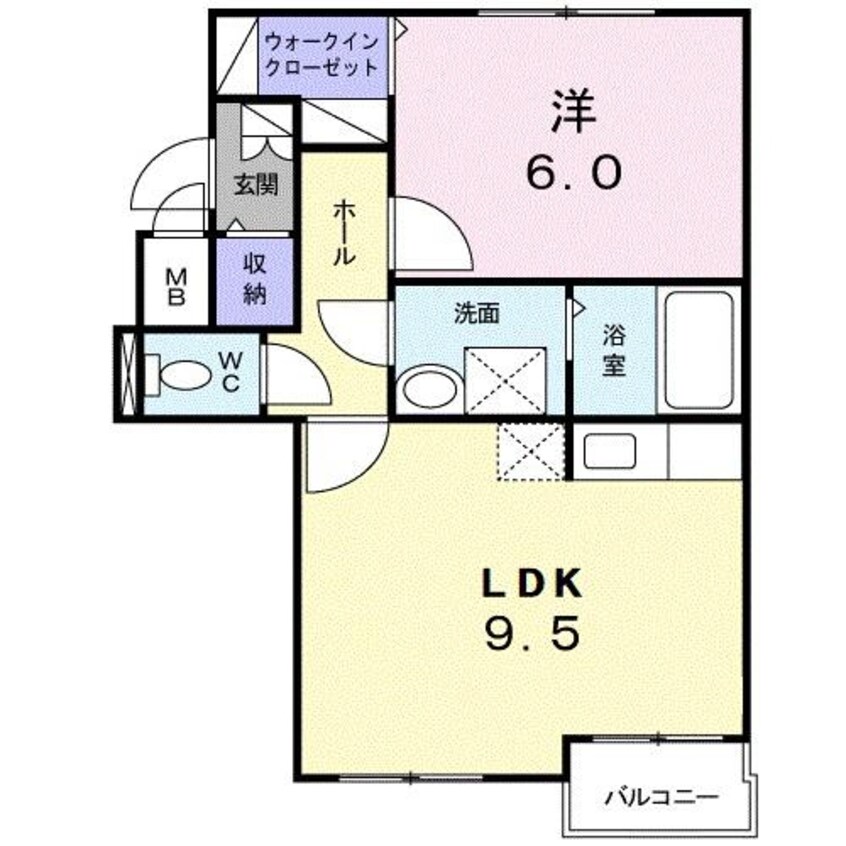 間取図 エミネンスリミテッド