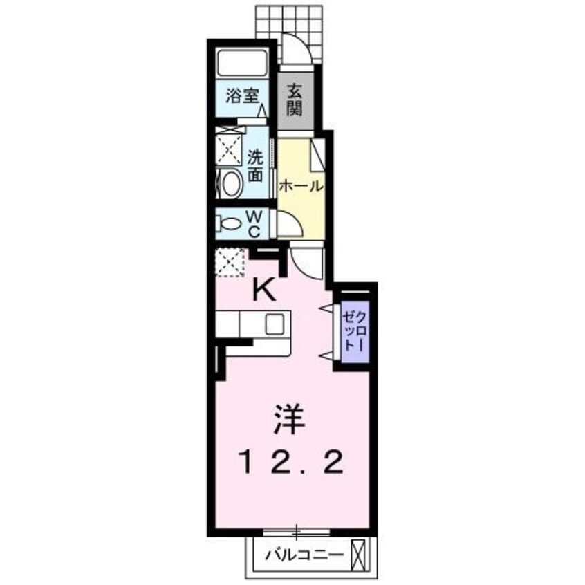 間取図 グロリアスヴェルデ本町