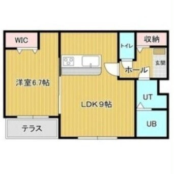 間取図 シュクル七重浜